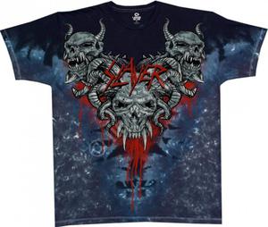 Slayer Hell Awaits - Liquid Blue - 2850779743