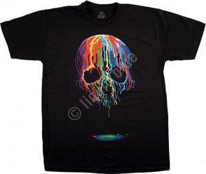 Melting Skull - Liquid Blue - 2855858925