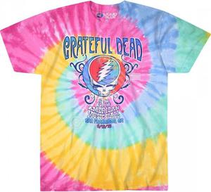 Gratefull Dead Music Hall Spiral - Liquid Blue - 2871225908