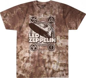 Led Zeppelin Poster - Liquid Blue - 2871361276