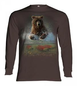 Lucky Fishing Hole Bear - Long Sleeve The Mountain - 2865873110