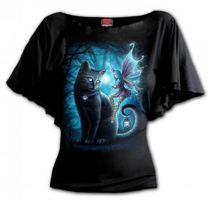 Cat And Fairy - Bat Spiral Damska - 2870164589