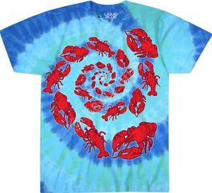 Lobster Spiral - Liquid Blue - 2871225912