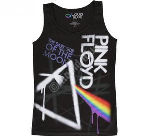 Pink Floyd Dark Side Graffiti - Tank Top Liquid Blue - 2861363933