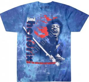 Jimi Hendrix Fire - Liquid Blue - 2861364031