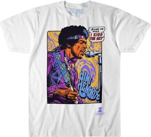 Jimi Hendrix Pop Art - Liquid Blue - 2861364211