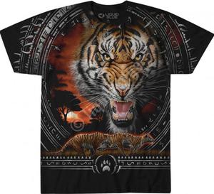 Tribal Tiger - Liquid Blue - 2861364221