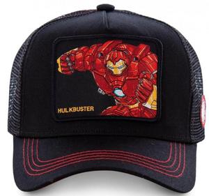 Hulkbuster Black Marvel - Czapka z daszkiem Capslab - 2861364289