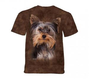 Smiling Yorkie Portrait - The Mountain Junior - 2865066042