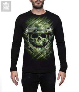 Combat Skull - Longsleeve Cool Skullz - 2864045490