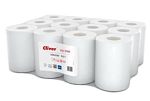 CLIVER MINI rcznik 1 warstwa biay 65m-12 sztuk - 2859648218