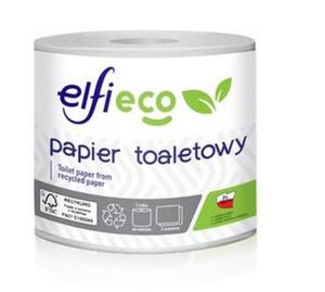 Papier toaletowy ELFI biay makulatura 2 warstwy-66m-24 rolki - 2877844858