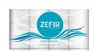 Papier toaletowy Zefir 45m celuloza 2 warstwy-8 rolek - 2864191610