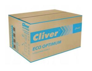 Cliver Optimum szary rcznik papierowy zz skadany 4000 listkw - 2859648587