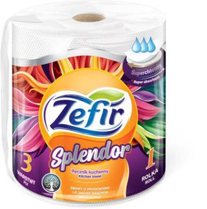 ZEFIR SPLENDOR rcznik papierowy 60m celuloza 3 warstwy - 2875931903