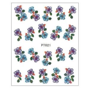 Naklejki supercienkie - PT021 kwiatki - 2859651956