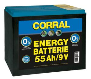 Bateria 55Ah/9V - Corral - 2847720990