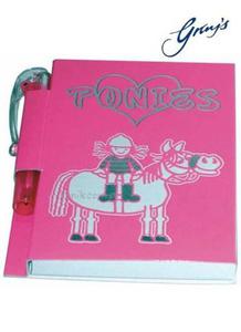 Notesik LOVE PONIES - GRAY'S - 2847722789