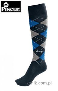 Podkolanwki Pikeur - anthracite/baltic blue/grey - 2847724203