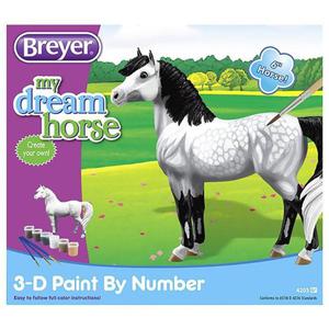 Ko do malowania Dappled Grey Pony 3D - BREYER - 2847725871