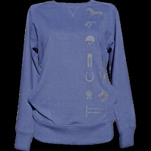 Bluza Horse Set navy - FORRIDER - 2847726541