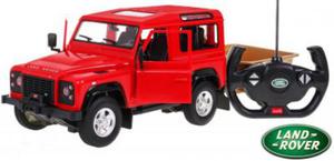 Duy Licencjonowany Zdalnie Sterowany LAND ROVER DEFENDER (1:14) + Przyczepa + Bezprzewodowy Pilot. - 2861345903