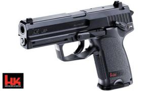 Licencjonowany Pistolet Heckler&Koch USP ASG na Kulki Gumowe/Kompozytowe/Aluminiowe 6mm (napd Co2). - 2837617301