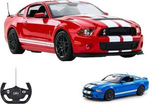 Duy Zdalnie Sterowany FORD Mustang Shelby GT500 (1:14) RASTAR + Pilot Sterujcy (2 kolory) . - 2876597567