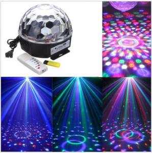 Ledowa Kula Dyskotekowa DISCO + Pilot + Muzyka + MP3 + USB... - 2837618726