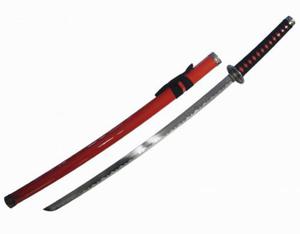 Profesjonalny (dekoracyjny) Miecz Samurajski/Katana Sword RED + Pochwa. - 2837616362