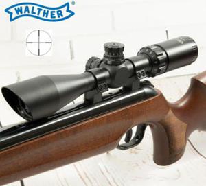 Profesjonalna Luneta Celownicza (do wiatrwek) Walther 3-9x44 + Monta 11mm + Nakadki na Obiektywy. - 2861346100