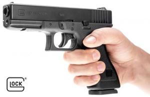 Licencjonowany Legendarny GLOCK-17 BLOW-BACK na Kule Gumowe/Kompozytowe/Aluminiowe 6mm (napd Co2). - 2861346128