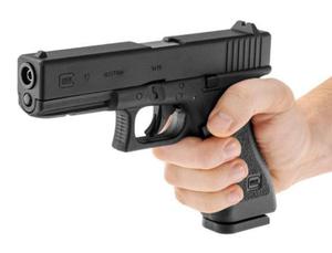 Licencjonowany Pistolet Wiatrwka GLOCK 17 BLOW-BACK (Firmy Umarex) na ruty BB 4,46mm (napd Co2). - 2875327451