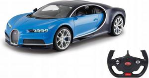 Due Licencjonowane Zdalnie Sterowane BUGATTI CHIRON (1:14) RASTAR + Bezprzewodowy Pilot. - 2876720095