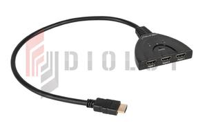 Zcze switch HDMI na kablu 1 wyj./3 wej. - 2861195058