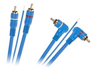 Kabel 2 x RCA - 2 x RCA + ya 5m ktowo - prosty - 2861195436