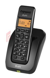 Telefon stacjonarny bezprzewodowy M-LIFE model ML0656 - 2861196639