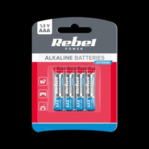 Baterie alkaliczne VIPOW EXTREME LR03 4szt./bl. - 2861196757