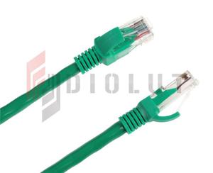 Patchcord kabel UTP kat. 6e wtyk - wtyk 10m zielony INTEX - 2861197130