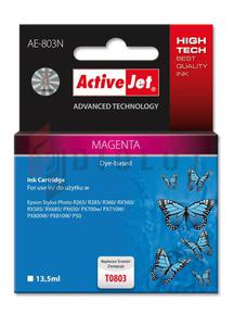 TUSZ ActiveJet do drukarki Epson (T0803) magenta - 2861197363