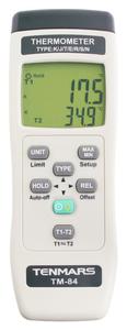 TM84 Termometr 2-kanaowy kl 0.05% K,J,T,E, R,S,N TENMARS - 2861197834
