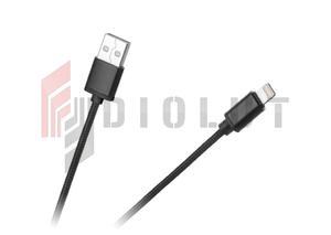 Kabel USB - Lightning M-Life do Apple iPhone czarny - 2861198418