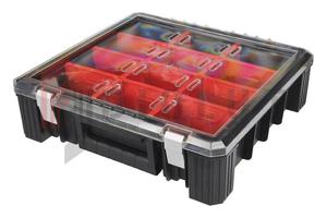 Organizer HD 400 mocny z poliwglanu flex 390x400x110mm 12 przegrd regulowanych - 2861192086