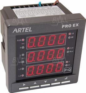 Miernik mocy 3-faz P+Q S52112YY PROEX ARTEL - 2861193206