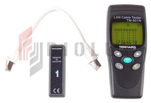 TM901N Tester sieci LAN z LCD TENMARS - 2861193516