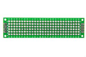 Uniwersalna dwustronna pytka drukowana PCB 2x8cm 168 pl otworw cynowanych pl kontaktowych - 2861193950