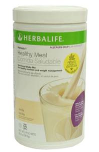 HERBALIFE Formua 1 Koktajl odywczy Shake mix nutritiv 810g - smak wanilia free (bez glutenu, soji...