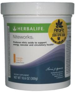 HERBALIFE Niteworks 300g - smak pomarancz i mango - 2832721522