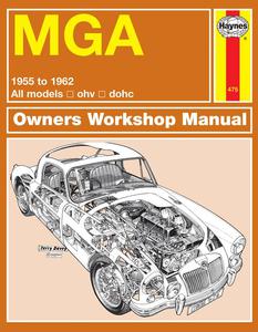 MG MGA (1955 - 1962) NAPRAWA KROK PO KROKU - 2876584966