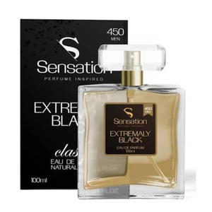 Sensation 450 Men Extremaly Black - woda perfumowana 100 ml - 2876107501